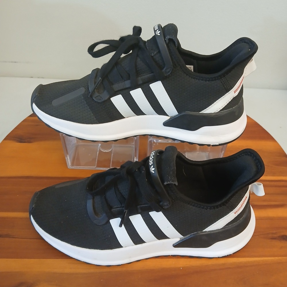 Adidas U Path Run Mens Size 6 Black Running Shoes Sneakers G27639